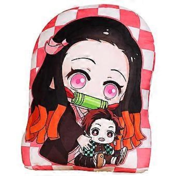 35cm Anime 3D-printet Pute Kroppspute Kosedyr Ryggpute Dekorasjonspute Cosplay Prop Sengklær Gave