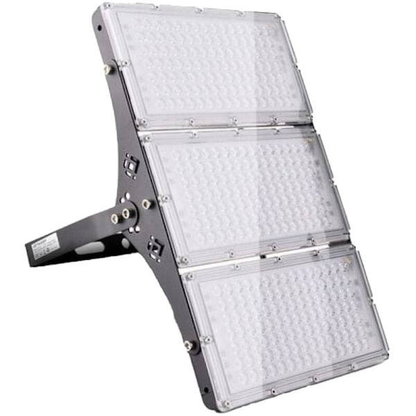 1 pcs 300W Outdoor LED Floodlight, 24000LM Outdoor LED Spotlight, IP66 Waterproof Security Lighting, Warm White 3000K Flootlight, Flood Light for St