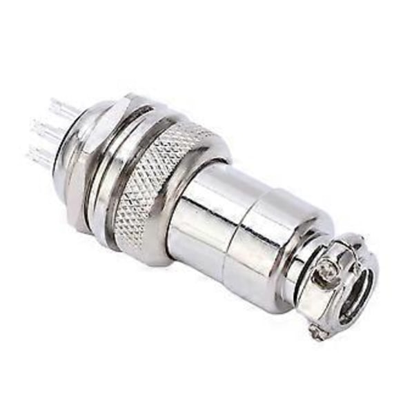 2 KPL Ilmailuliitin Sinkkiseos Uros Naaras Ilmailuliitin Pistoke Pistorasia 20mm AC DC 250V