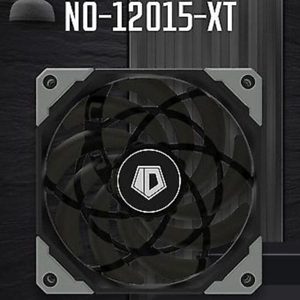 No-12015- 120mm Pwm Chassis Kjølevifte Ultra Slim Stille Datamaskinkabinett Kjølevifte Datamaskin Cpu Wa