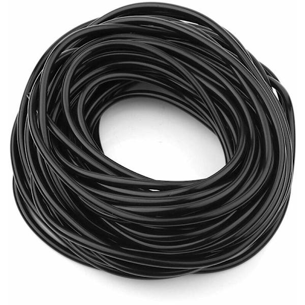 10m PVC-puutarhaletku, muovinen kasteluletku, 4/6mm mikrotiputuskastelujärjestelmä