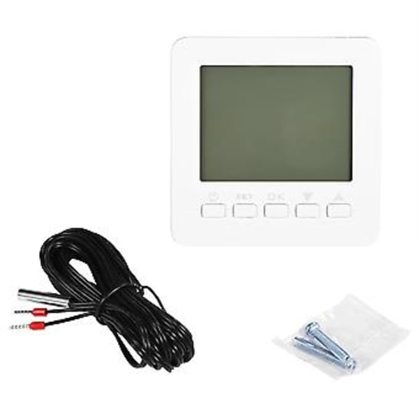 HY02B05-2 16A Digital LCD Display Uppvärmning Programmerbar Termostat Temperaturregulator