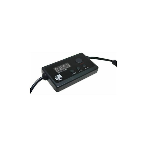Akvarie LED-belysning og rampe LED-akvarium Lysstyrke Justerbar Dimmer og Timer Tidsindstilling Synkronisering DC-stikadapter Stik til fiskebrun