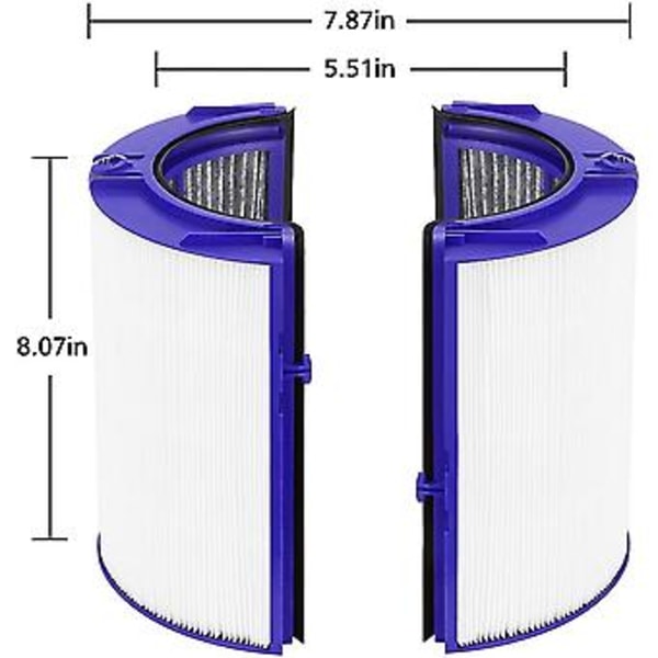Udskiftnings Hepa Filter Til Tp06 06 Ph01 Ph02 Luftrenser Hepa Filter Sæt Sammenlign Med 970341-0