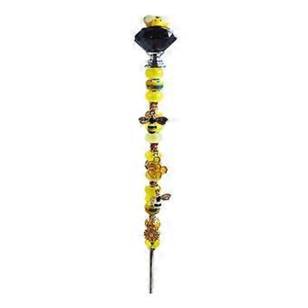 Bee Light Catcher Hage Dekorativ Pinner Fairy Stick DIY Perlepynt med Anheng Hageutstyr C
