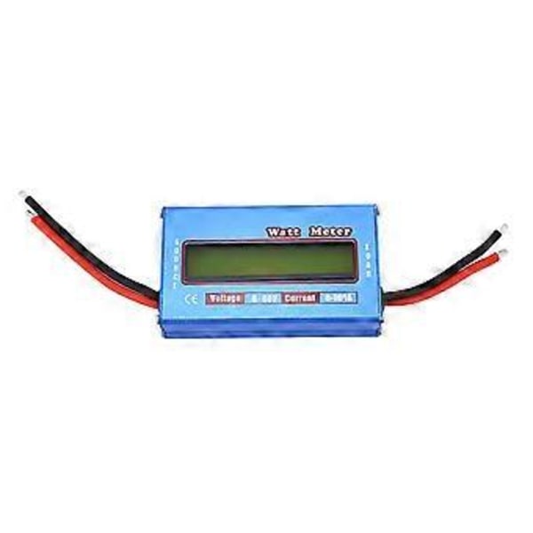 1 st/lot RC Digital Wattmeter Effektmätare Strömmätare DC 60V 100A Balansspänning Batteri