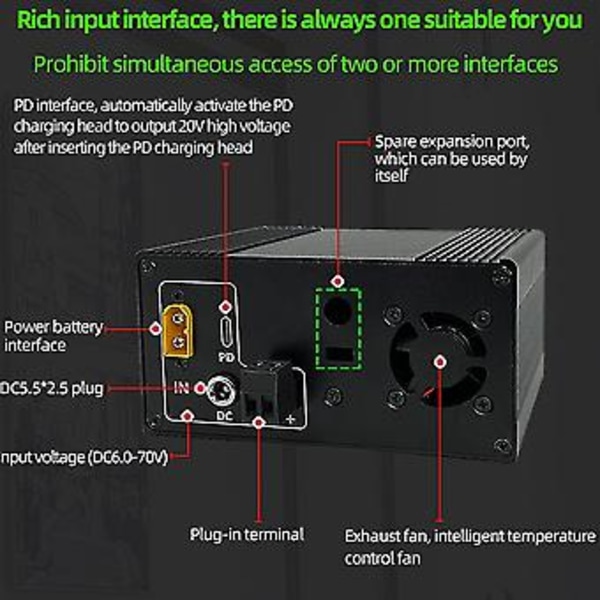 Alloy Ple Gränssnitt Diy S Kit För Xyh3606 Cnc Boost Converter, Fodral Och
