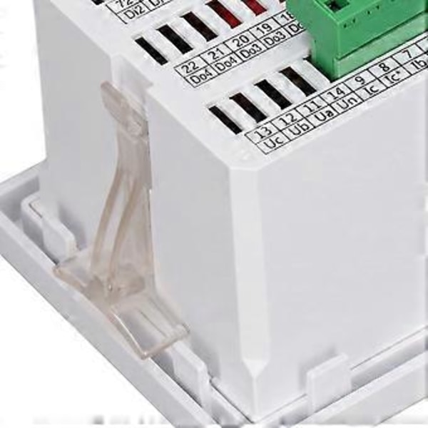 Digital 3-fase Energimåler Tester Elektrisk Strømforbruk Monitor Intelligent LCD AC220V 5A Amperemeter