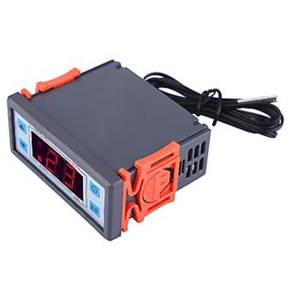 XD-W200 Digital Termostat Justerbar Temperaturkontroller LCD-Display (24V)