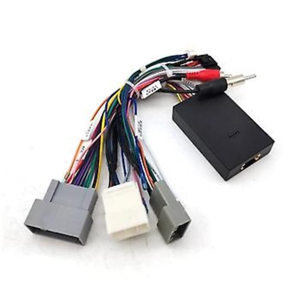 Bilradio CD-spelare 16-stifts Android Kabeladapter med Canbus Box för Kabelhärva
