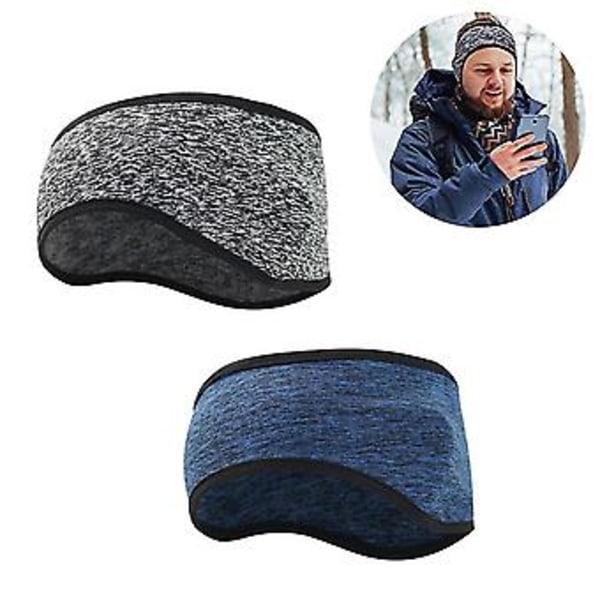 2-pack Öronvärmare för Män Kvinnor Öronmuffar Termiska