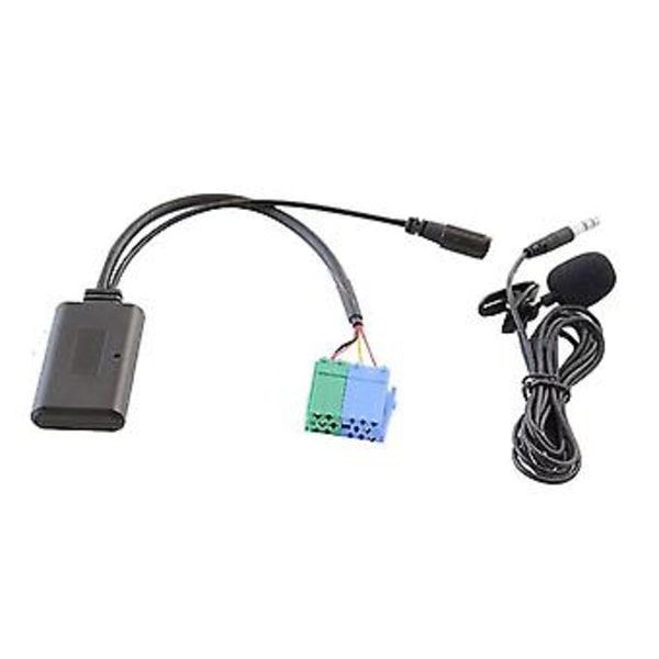 Bil Bluetooth Musik Audio Kabel Mikrofon Håndfri Adapter Iso Til Grande Punto Efter 2007 For