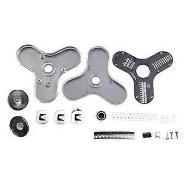 LED Roterande Gyroskop DIY Kit Finger Gyroskop Lödningsövningskit