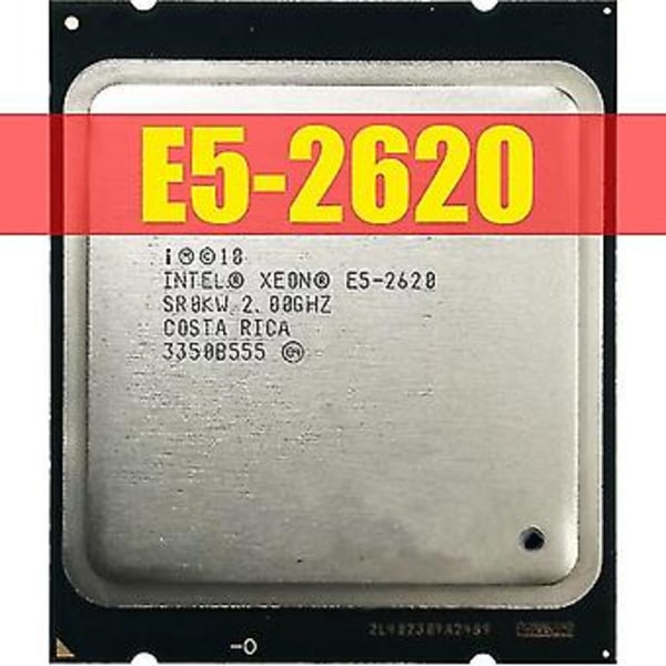 Xeon E5-2620 E5 2620 2.0 Ghz Sexkärnig -trådad Cpu Processor 15m 95w A 2011
