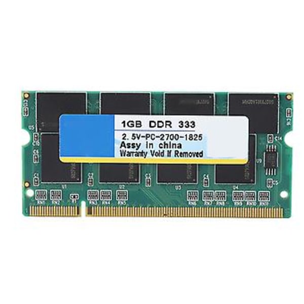 Xiede 1G 333MHz Laptop RAM för DDR PC-2700 notebook Full kompatibilitet för Intel / AMD