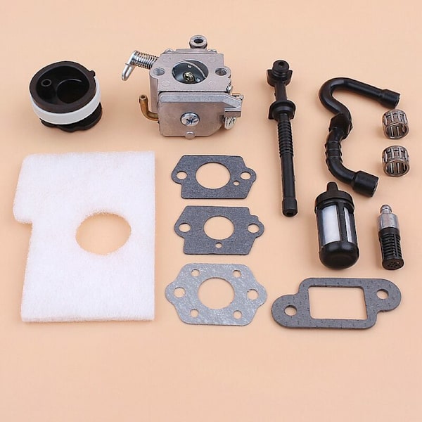Karburator Pakning Indsugningsmanifold Leje Brændstof Slange Kit til MS180 MS170 MS 180 018 017
