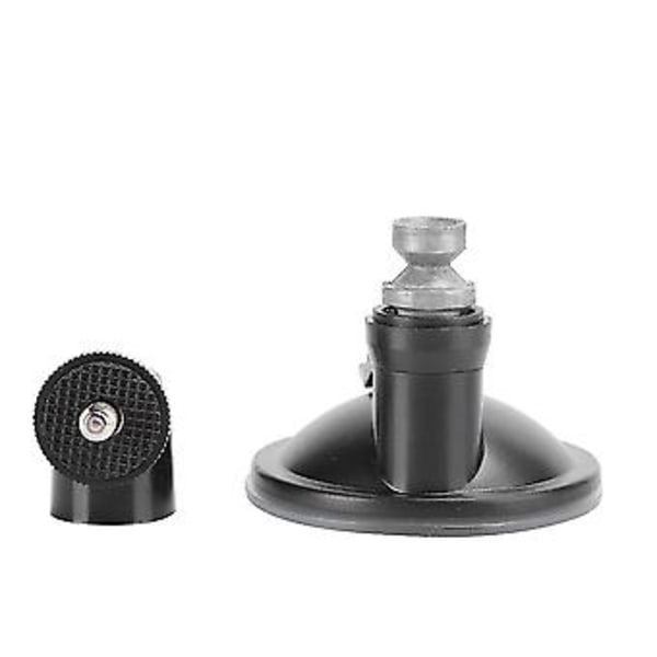 HD-004A/B Hållare Silver Svart Aluminiumlegering Fordonsmonterad Vakuumsug Stark Adsorptionsstativ Svart