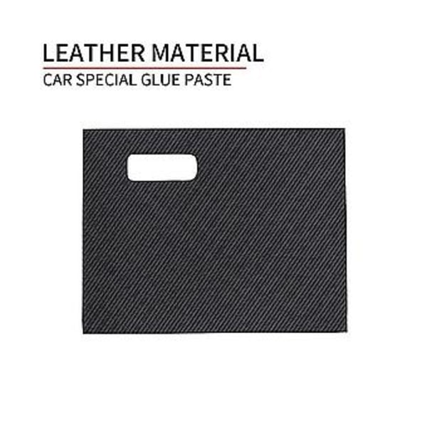 Bil Kulfiber Læder Opbevarings Handskerum Beskytter Pad Anti- Pad Anti-snavs Pad Måtte Cover Til 3 A