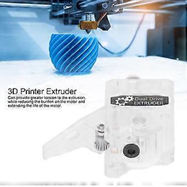 3D Printer Ekstruder Kit Transparent Bløde Forbrugsvarer Klone Reduktions Tilbehør