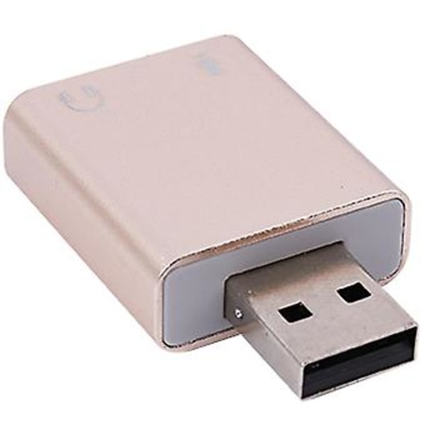 Usb Ljud 7.1 Extern Usb Till 3.5mm Ph Adapter O Mic Ljud För PC