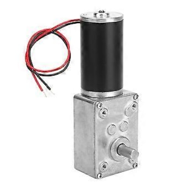 Hastighetsreducerande Elektrisk Växellåda Motor Reversibel Snäckväxelmotor 8mm Axel 12V (12V, 12RPM)
