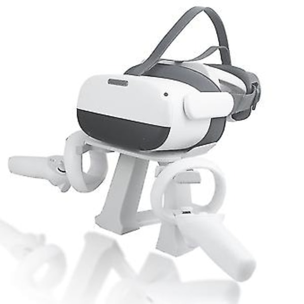 VR Headset Stand til Neo4 Quest1/2 Headset Display Holder Spil Controller Stand - Sort