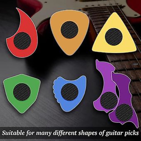 30-pack Gitarrplektrum Halkfria Grepp Gitarrplektrum Grepp För Gitarr Ukulele Mandolin Ba