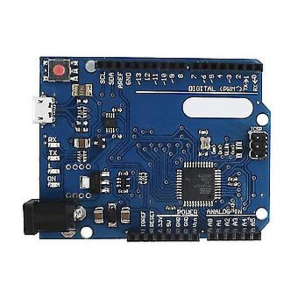 R3-kehityskortille Atmega32u4 Mikrokontrollerimoduulin kehityskortti