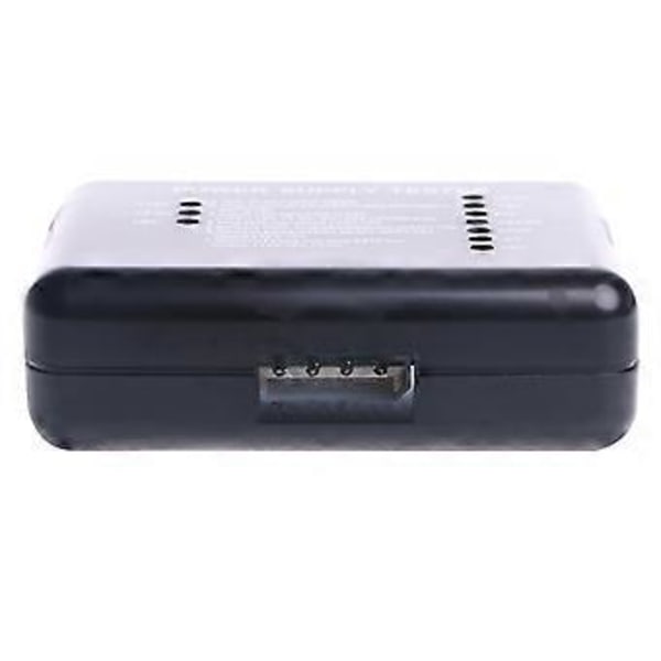 1 stk. NY Sort PC 20 24 Pin PSU ATX SATA til HD Strømforsyningstester