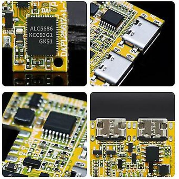 Type-c Digital O Adapter Modul Alc5686led Lytter Til Sange Og Oplader 2 I 1 Digital O De Board