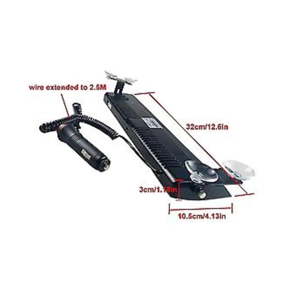 Bil Sugekop 12led Ar Sugekop Strobe Advarselsbil ,e