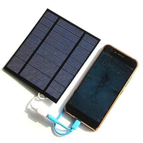 5w 5v aurinkopaneeli tuuletin, mini kannettava Ilat Ing tuuletin 4-tuumainen USB kannettava tuuletin Ca:lle