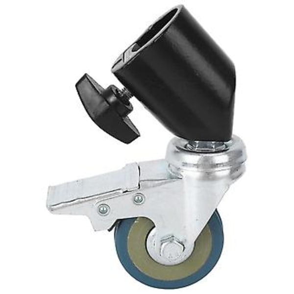 3 st 22mm Fotostudio Universal Hjul Stativ Trissa Kraftig För Ljusstativ/Studiobom