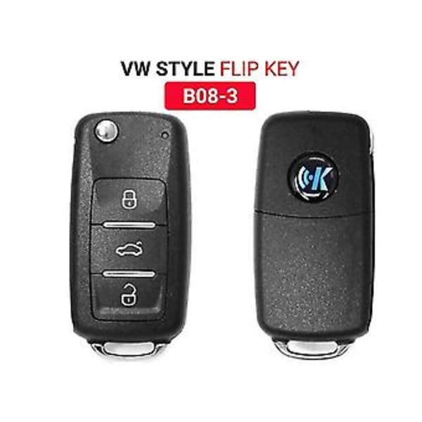 Keydiy B08-3 Fjernbetjening Bilnøgle Universal 3 Knapper Til Style Til Kd900/-x2 Mini/ Urg200 Program