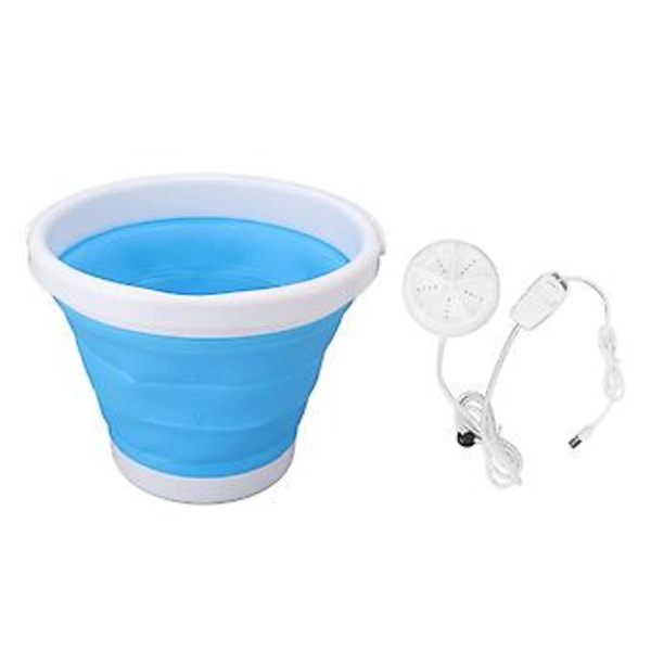 Foldbar Vaskemaskine, 5L Bærbar Ultralydsvasker Mini Foldbar Vaskemaskine Moderne Innovation