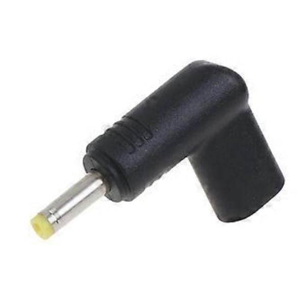 Laptop Strømlader Adapter Kobling Type-C Hunn til DC Hann Jack 4.0x1.7mm 90 Graders Plugg Konverter