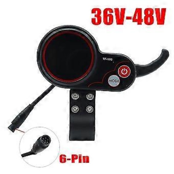 Tf-100 Display Scooter Dashboard Portabel Utomhus För Shilop Elektrisk Scooter Delar (6pin)