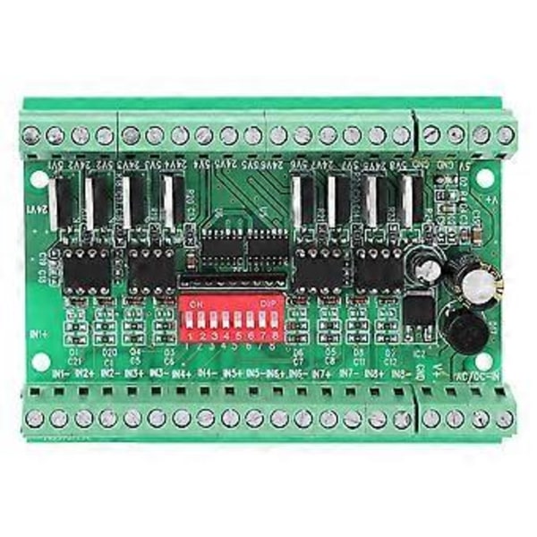 8-Kanalig NPN/PNP till NPN 5V/24V Fyrkantsvåg Signalomvandlingsmodul Nivåomvandlare 10MHZ