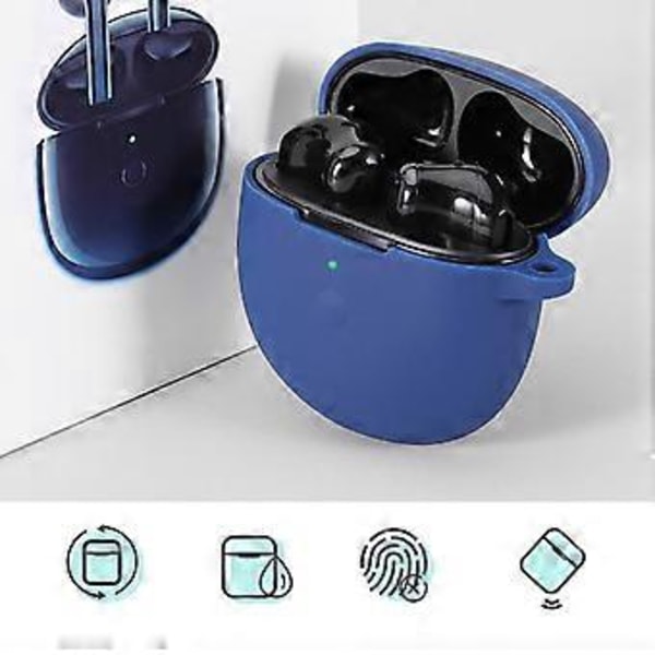 Solid Silikone Trådløs Bluetooth-kompatibel Øretelefon Etui til ViVO TWS Neo