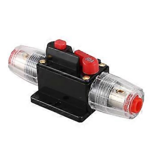 DC 12V 80A Auton Suojaus Audio Inline Virtakatkaisin Sulake