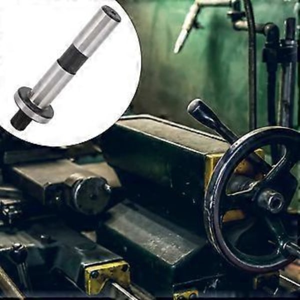 Borrfäste Dorn Manganstål Spännhylsa Kopplingsstång Adapter för Svarvmaskin Verktyg 1/2 Skaft 3/8 Gänga