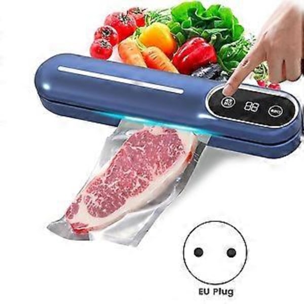 Vakuumforsegler Maskine Suge Touch Automatisk Madforsegler med Eksternt Vakuumsystem Tørre Fugtige Friske Tilstande EU Stik A
