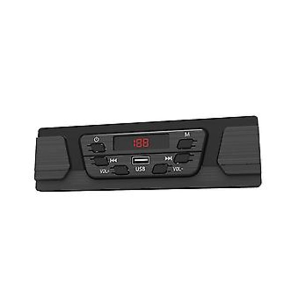 Kolmipyörän FM-radiosoitin Hammas MP3-soitin MP3 Der Board Less -soitin kuorma-autolle ja rakennusajoneuvolle