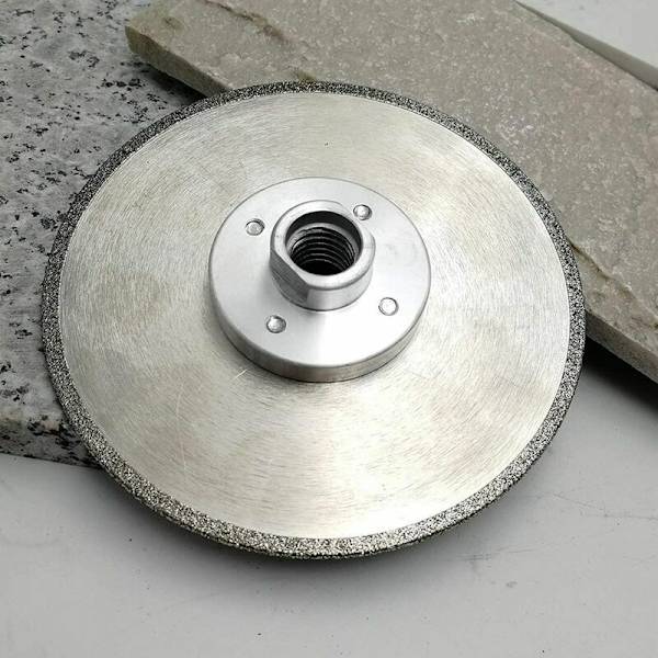 Diamantskive 125mm Galvaniseret Savklinge til Skæring og Slibning af Sten Granit Marmor Flise
