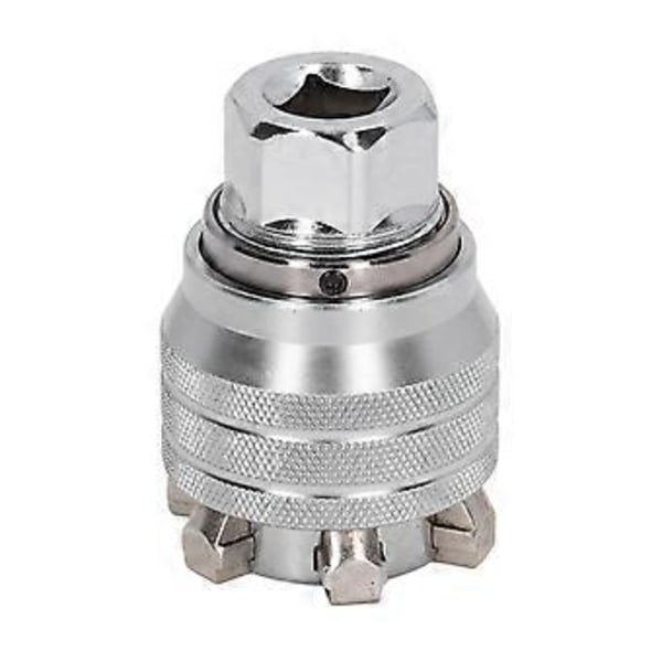 Justerbar drivhylse 3/8in Universalnøkkeladapter Slagkraft Håndverktøy Elektrisk drillfeste 10~19mm