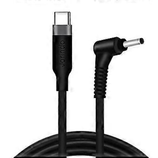 USB C/Type-C PD til 12V 3.5x1.35mm Konverter Adapterkabel for Wifi Router Laptop