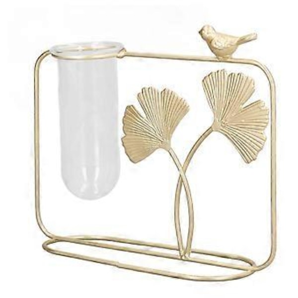 Blomvas, Hydroponisk Vas Glas Järn Växtvas Hydroponisk Vas Oslagbart Värde