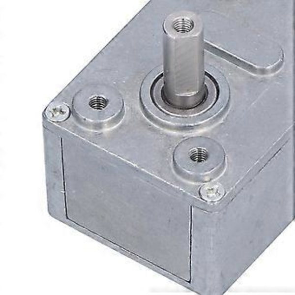 DC Motor 24V 25RPM Reduksjonsaksel Selvlåsende Girmotor for Vindus- og Døråpnere