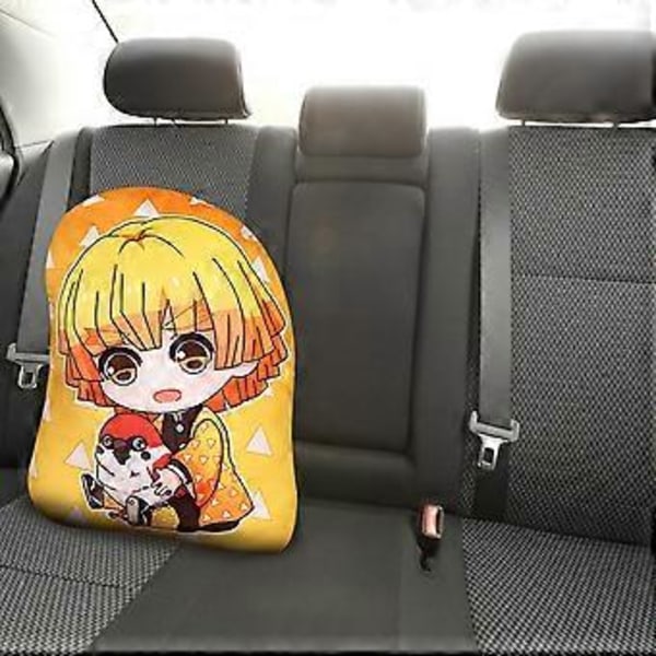 35cm Anime 3D-printet Pute Kroppspute Kosedyr Ryggpute Dekorasjonspute Cosplay Prop Sengklær Gave