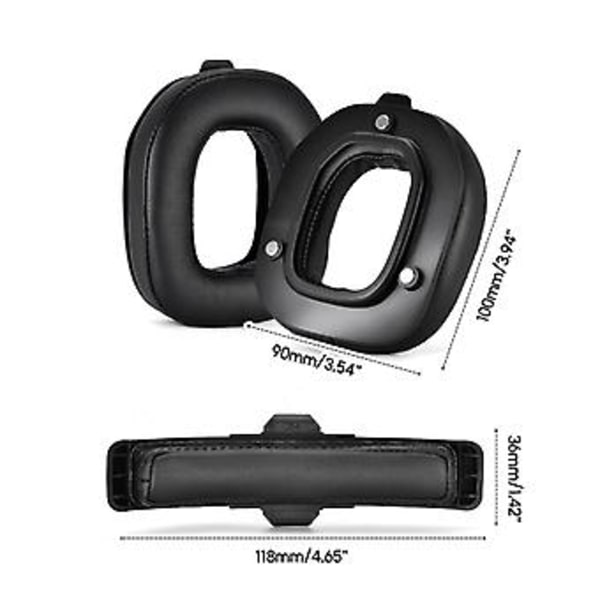 Bekväma Öronkuddar Huvudband för Astro A50 Gen4 Headset Svamp Öronkuddar Spänne